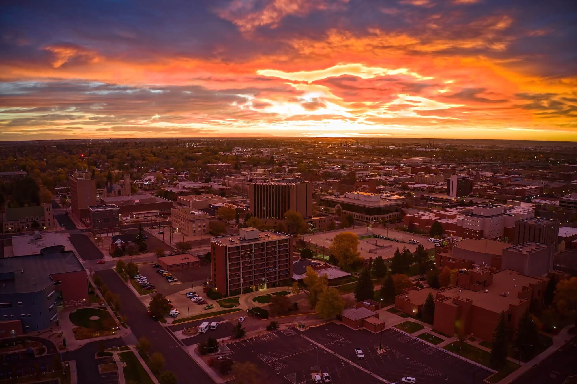 Downtown Cheyenne, Wyoming